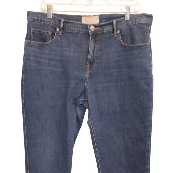 Everlane Women’s High Rise Skinny Jeans Blue Size 32 Regular Pre-Owned - Picture 3 of 8